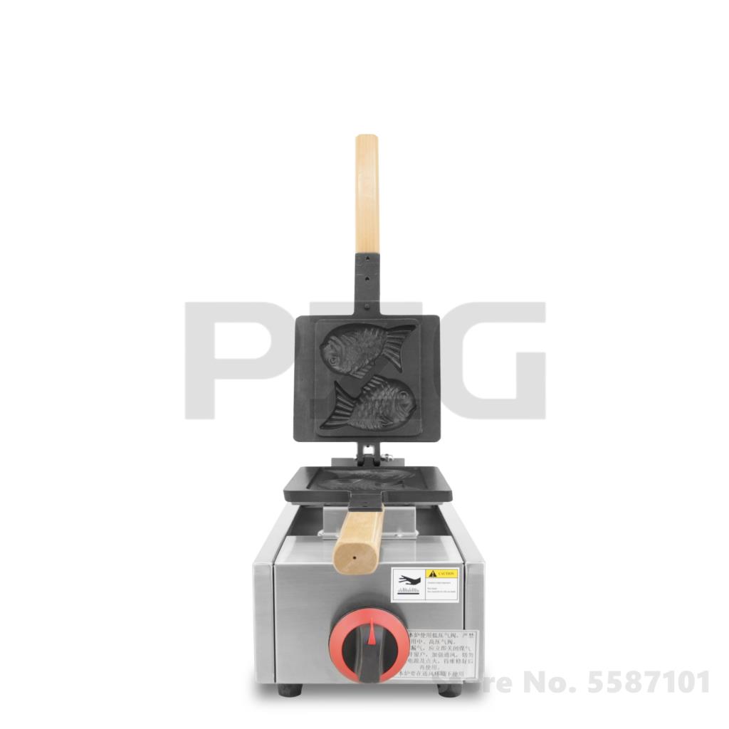 เครื่องทำไทยากิแก๊สสแตนเลส 2 ช - Mini Waffle Maker Machine บทวิจารณ์และราคา