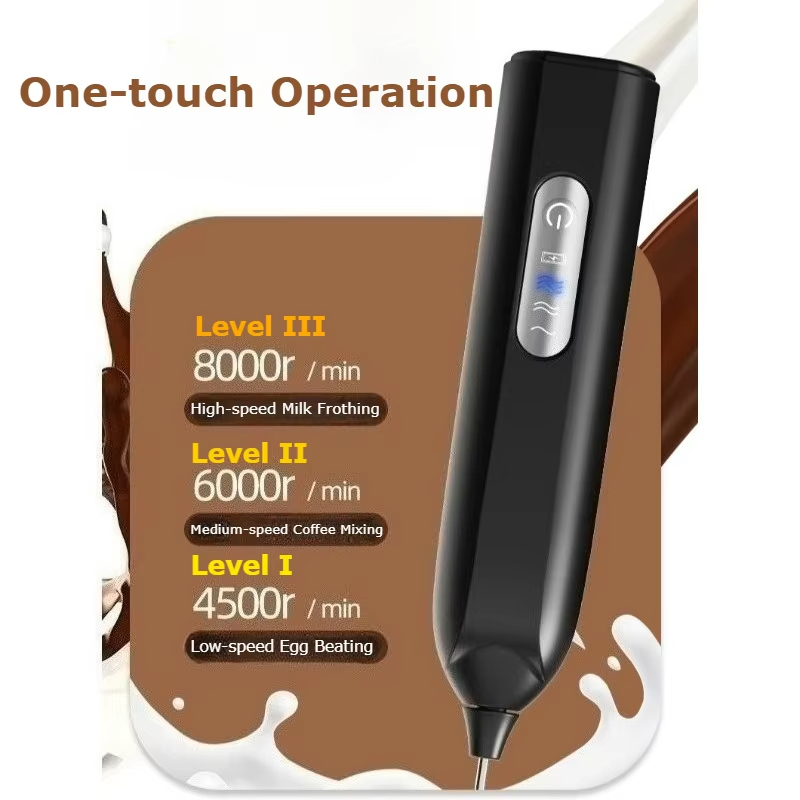 เครื่องตีฟองนมแบบใช้มือ ใช้พลั - Portable Blender Usb Rechargeable บทวิจารณ์และราคา