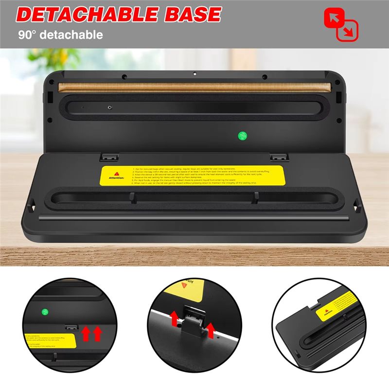ABZC-เครื่องซีลสูญญากาศไฟฟ้า ส - Food Vacuum Sealer Machine บทวิจารณ์และราคา