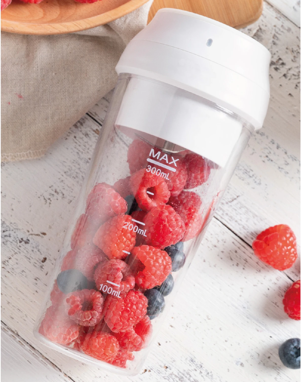เครื่องปั่นแบบพกพาขนาดเล็ก ชาร - Portable Blender Usb Rechargeable บทวิจารณ์และราคา